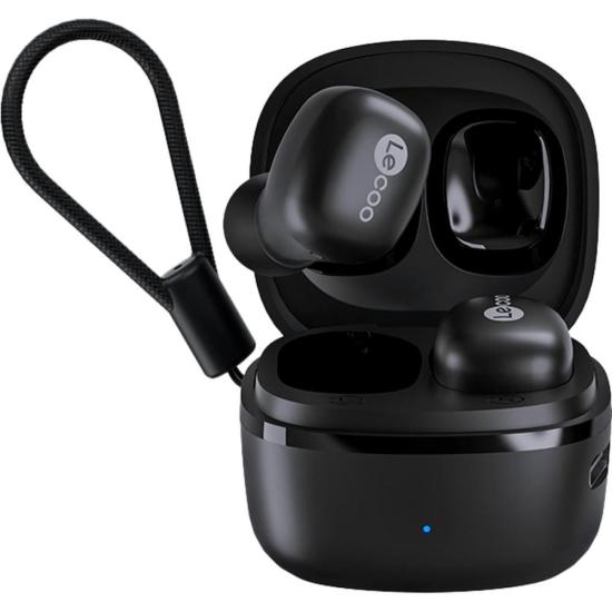 Fone de Ouvido Lecoo EW301 Bluetooth Preto por 115,00 à vista no boleto/pix ou parcele em até 4x sem juros. Compre na loja Mundomax!