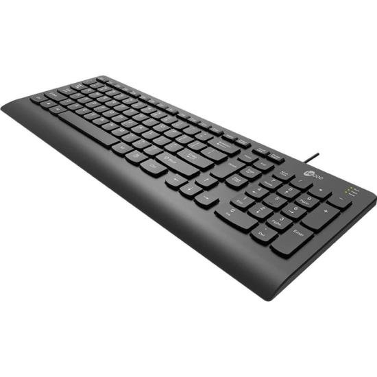 Teclado Lecoo KB103 USB Preto por 95,00 à vista no boleto/pix ou parcele em até 3x sem juros. Compre na loja Mundomax!