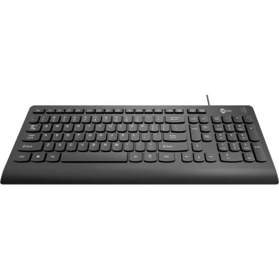 Teclado Lecoo KB103 USB Preto por 95,00 à vista no boleto/pix ou parcele em até 3x sem juros. Compre na loja Mundomax!