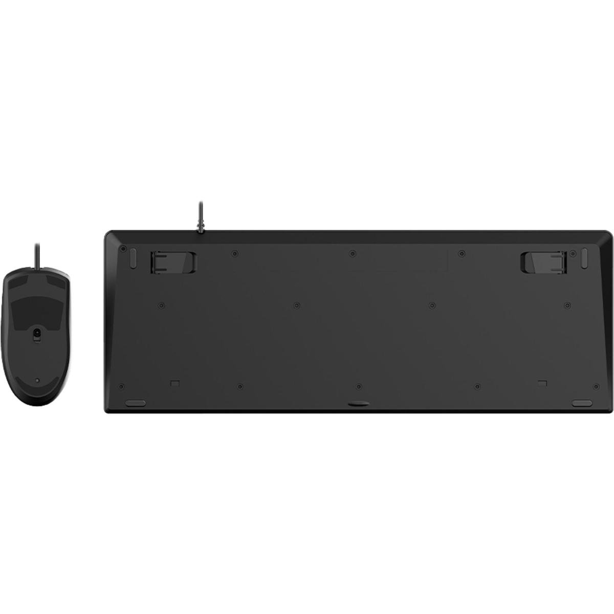 Kit Teclado e Mouse Lecoo CM103 USB Preto - Mundomax