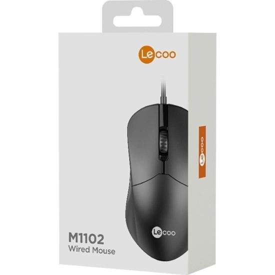 Mouse Lecoo M1102 Preto por 32,00 à vista no boleto/pix ou parcele em até 1x sem juros. Compre na loja Mundomax!