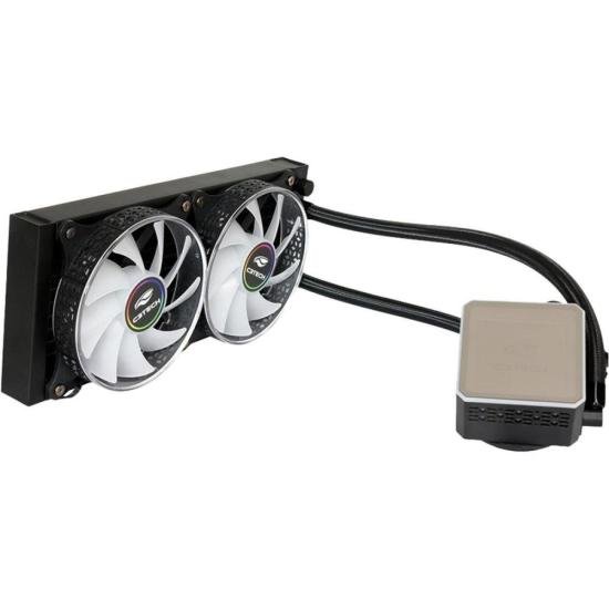 Water Cooler C3Tech FC-W240RGB Preto por 420,00 à vista no boleto/pix ou parcele em até 10x sem juros. Compre na loja Mundomax!