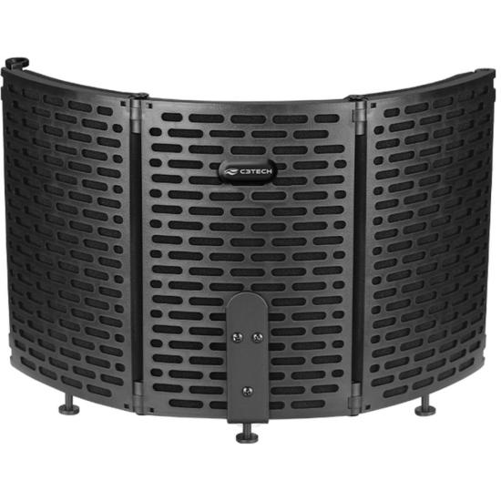 Protetor Acústico Para Microfone MI-P10 C3Tech por 172,99 à vista no boleto/pix ou parcele em até 6x sem juros. Compre na loja Mundomax!