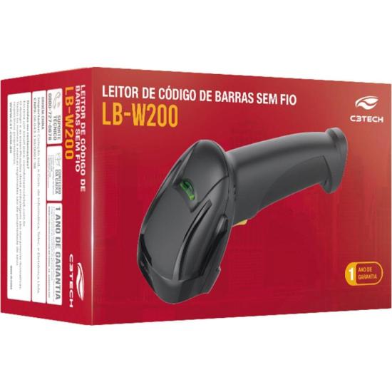 Leitor de Código de Barras USB C3Tech LB-W200V2BK Preto por 250,99 à vista no boleto/pix ou parcele em até 10x sem juros. Compre na loja Mundomax!