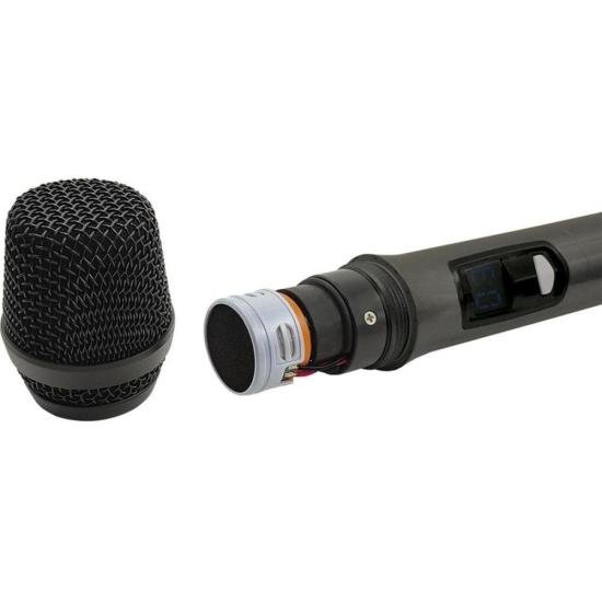 Sistema de Microfone Sem Fio Duplo Leson LS926 Preto por 1.099,99 à vista no boleto/pix ou parcele em até 12x sem juros. Compre na loja Mundomax!