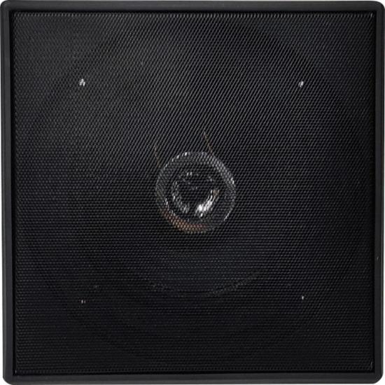 Kit Arandela 6\" Leson 2LSQUADPT 70W RMS Quadrada Preta por 489,99 à vista no boleto/pix ou parcele em até 10x sem juros. Compre na loja Mundomax!