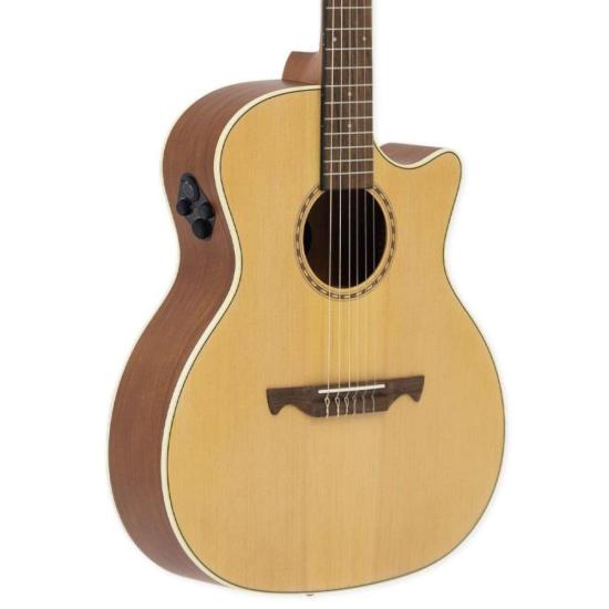 Violão Nylon Tagima Echos Eletroacústico Nylon Natural Open Pore por 1.852,00 à vista no boleto/pix ou parcele em até 12x sem juros. Compre na loja Mundomax!