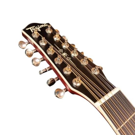 Violão Tagima Azteca Eletroacústico 12 Cordas Aço Candy Apple Satin por 1.199,00 à vista no boleto/pix ou parcele em até 12x sem juros. Compre na loja Mundomax!