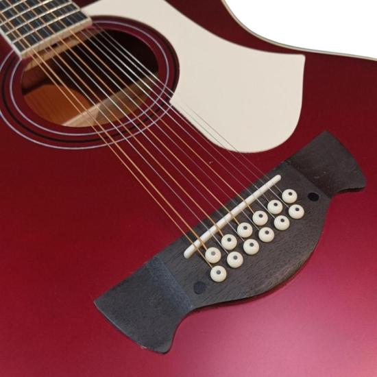 Violão Tagima Azteca Eletroacústico 12 Cordas Aço Candy Apple Satin por 1.199,00 à vista no boleto/pix ou parcele em até 12x sem juros. Compre na loja Mundomax!