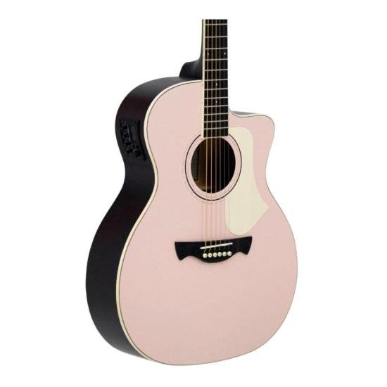 Violão Tagima Rio Negro Eletroacústico Aço Shell Pink Satin por 1.111,00 à vista no boleto/pix ou parcele em até 12x sem juros. Compre na loja Mundomax!