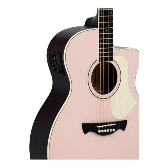 Violão Tagima Rio Negro Eletroacústico Aço Shell Pink Satin por 1.111,00 à vista no boleto/pix ou parcele em até 12x sem juros. Compre na loja Mundomax!