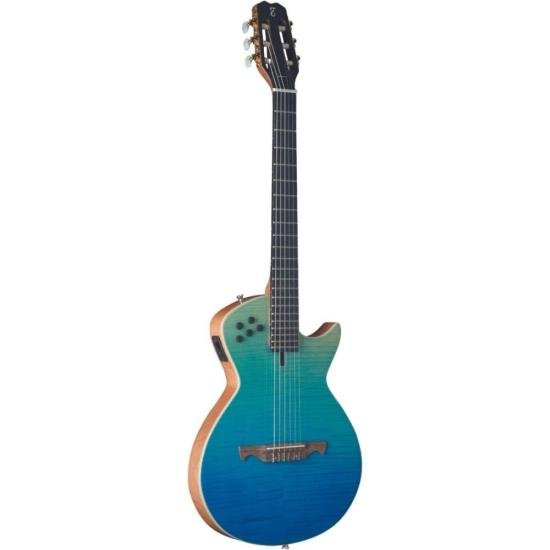 Violão Tagima Modena Steel Elétrico Nylon Maciço Tranlucid Blue Fade por 2.019,99 à vista no boleto/pix ou parcele em até 12x sem juros. Compre na loja Mundomax!