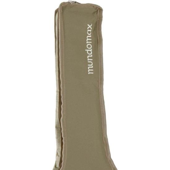 Capa para Violão Folk Extra c/ Bolso Cargo Nylon 600 Bege Mundomax por 179,00 à vista no boleto/pix ou parcele em até 7x sem juros. Compre na loja Mundomax!