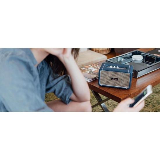 Caixa de Som Bluetooth Laney F67LH Azul por 2.799,00 à vista no boleto/pix ou parcele em até 12x sem juros. Compre na loja Mundomax!