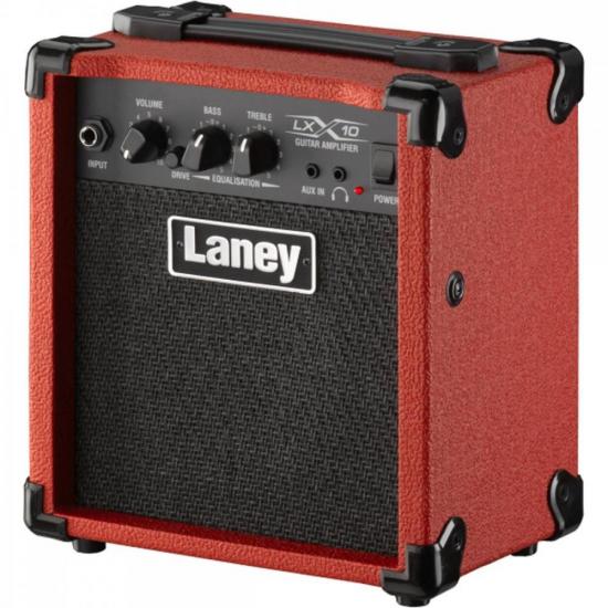 Amplificador de Guitarra Laney LX10 110v Vermelho por 699,99 à vista no boleto/pix ou parcele em até 10x sem juros. Compre na loja Mundomax!