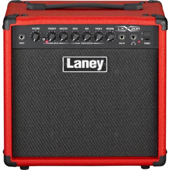 Amplificador de Guitarra Laney LX20RR 110v Vermelho por 1.399,99 à vista no boleto/pix ou parcele em até 12x sem juros. Compre na loja Mundomax!