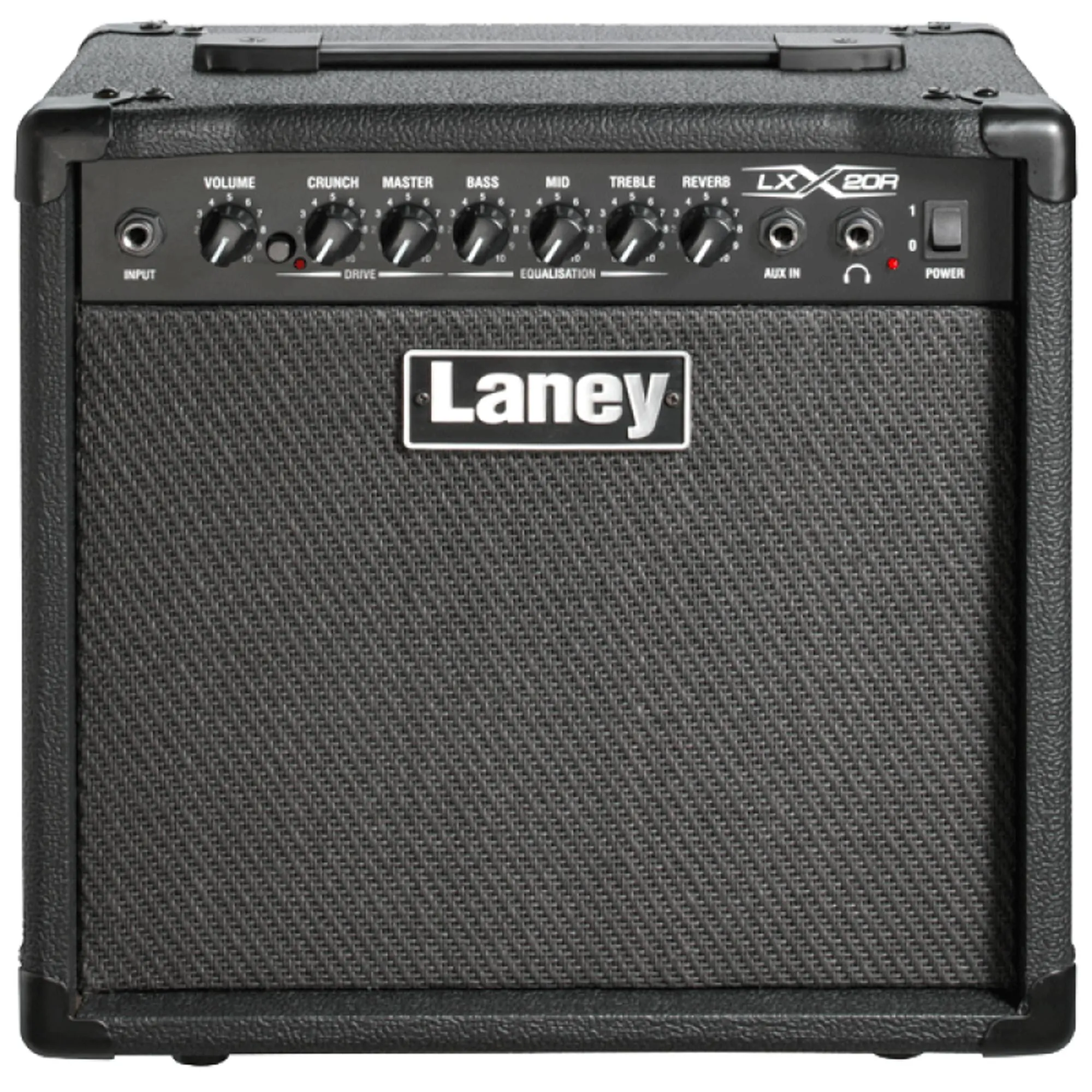 Amplificador Para Guitarra Laney LX20RR Preto por 1.649,00 à vista no boleto/pix ou parcele em até 12x sem juros. Compre na loja Mundomax!