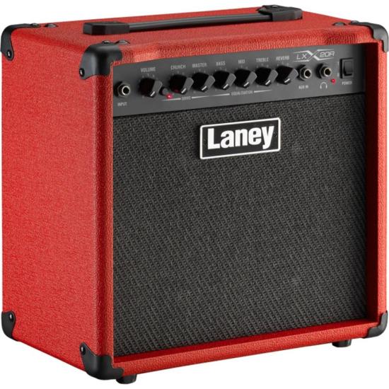 Amplificador de Guitarra Laney LX20RR 110v Vermelho por 1.399,99 à vista no boleto/pix ou parcele em até 12x sem juros. Compre na loja Mundomax!