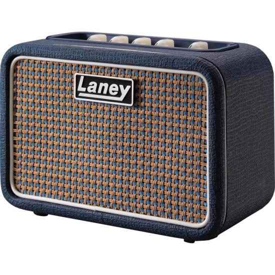 Amplificador de Guitarra Laney Ministil Azul por 699,99 à vista no boleto/pix ou parcele em até 10x sem juros. Compre na loja Mundomax!