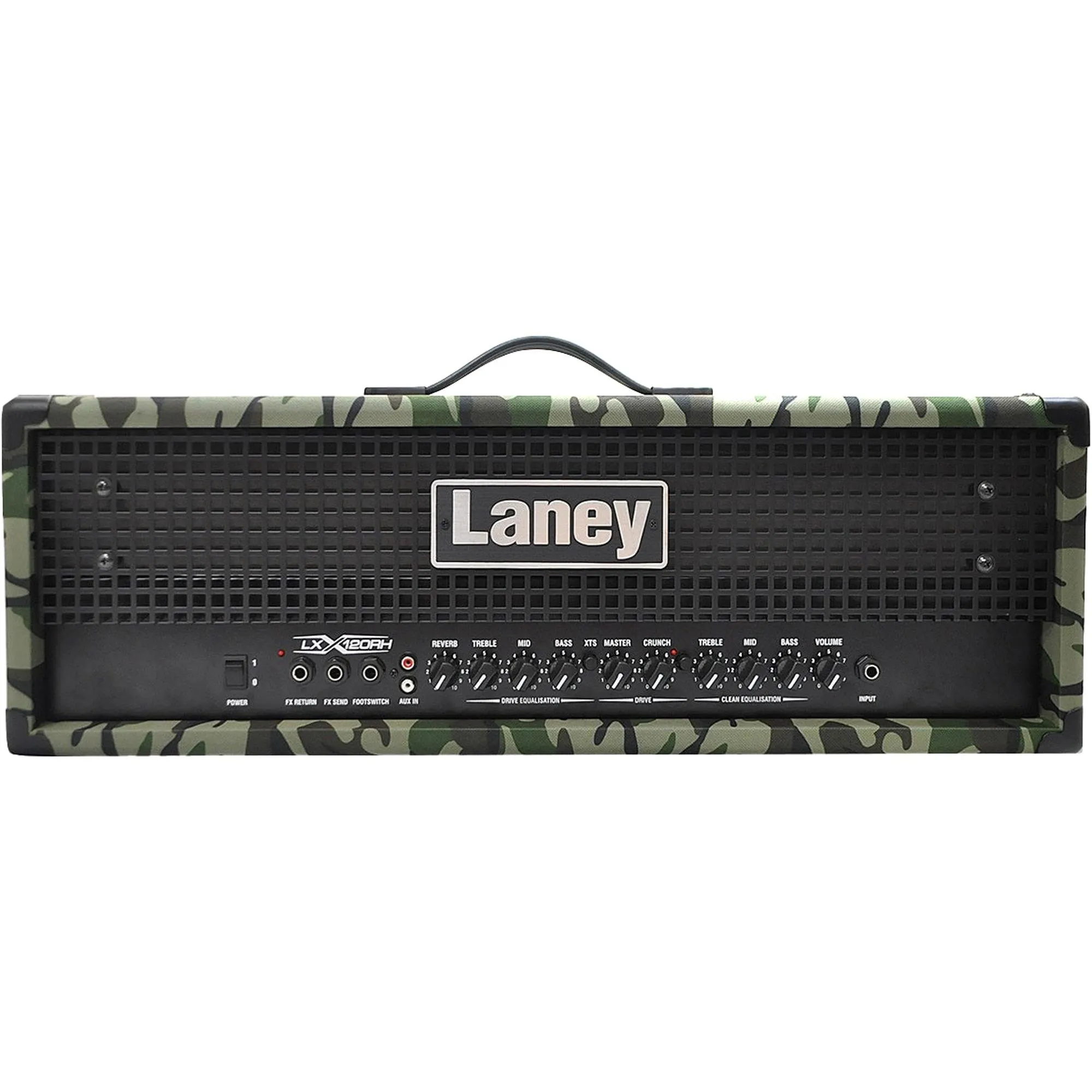 Amplificador Para Guitarra Laney LX120RH Militar por 3.763,00 à vista no boleto/pix ou parcele em até 12x sem juros. Compre na loja Mundomax!