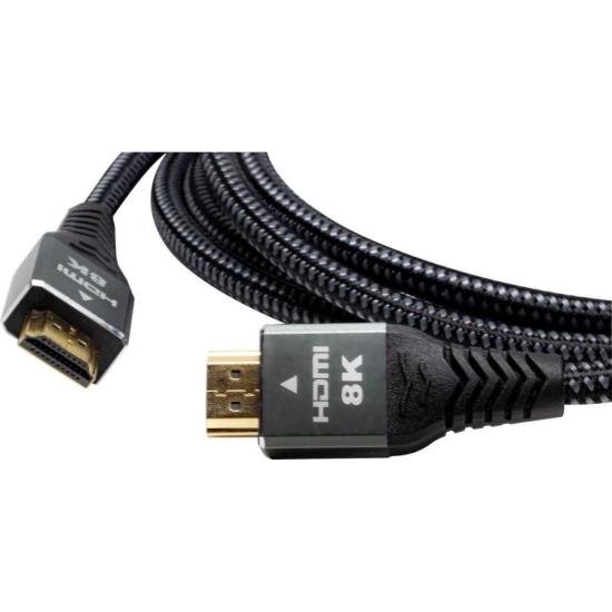 Cabo HDMI 2.1 8k Com Filtro 5m Preto Storm por 69,99 à vista no boleto/pix ou parcele em até 2x sem juros. Compre na loja Mundomax!