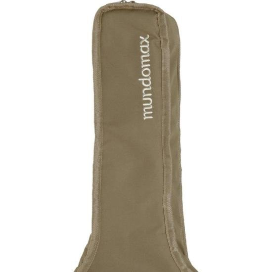 Capa para Violão Baby Extra Mundomax c/ Bolso Cargo Nylon 600 Preta por 179,00 à vista no boleto/pix ou parcele em até 7x sem juros. Compre na loja Mundomax!