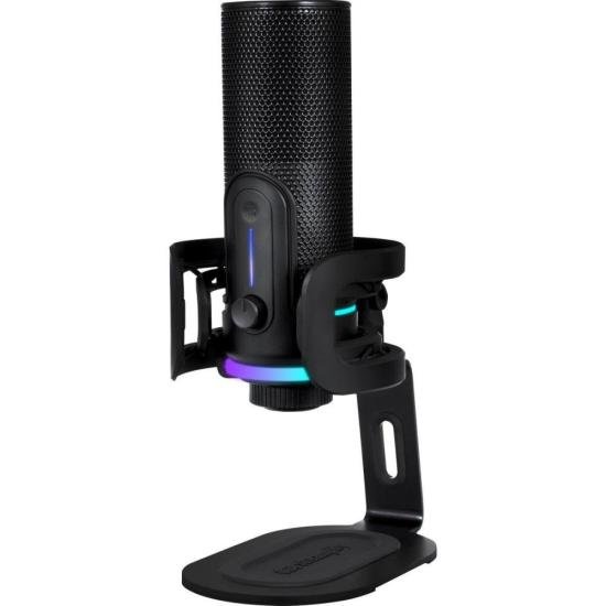 Microfone Condensador RGB Streamplify Mic Pro por 758,00 à vista no boleto/pix ou parcele em até 10x sem juros. Compre na loja Mundomax!