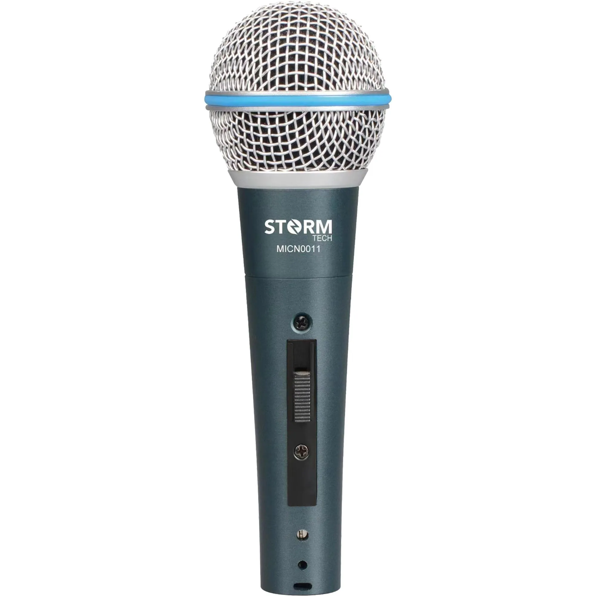 Microfone Com Fio Storm MICN0011 Verde por 0,00 à vista no boleto/pix ou parcele em até 1x sem juros. Compre na loja Mundomax!