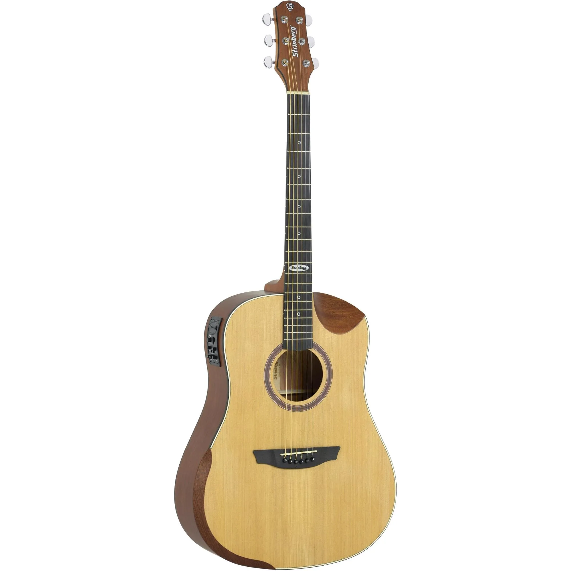 Violão Strinberg SD201HCR Eletroacústico Folk Natural Satin Com Bag (83218)