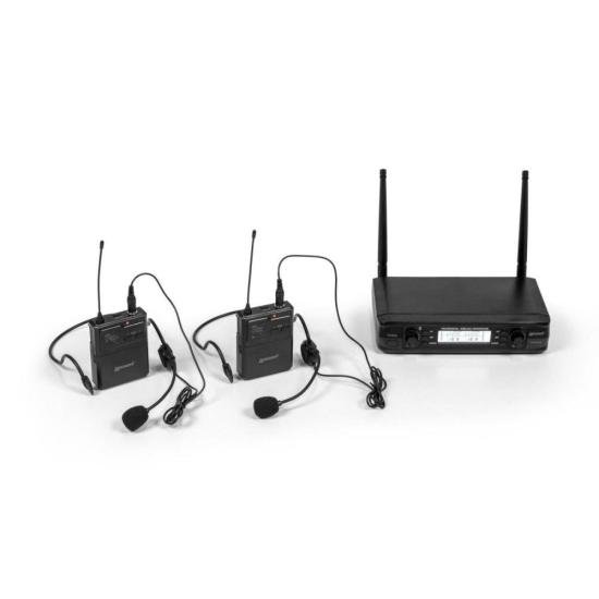 Microfone sem Fio Headset Lexsen LM502M-HH Duplo por 859,99 à vista no boleto/pix ou parcele em até 10x sem juros. Compre na loja Mundomax!