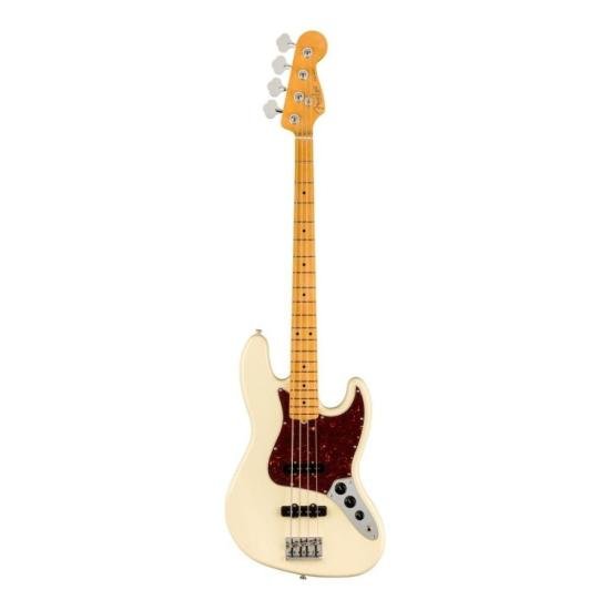 Contrabaixo Fender Jazz Bass American Professional II Olympic White por 19.599,00 à vista no boleto/pix ou parcele em até 12x sem juros. Compre na loja Mundomax!
