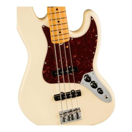 Contrabaixo Fender Jazz Bass American Professional II Olympic White por 19.599,00 à vista no boleto/pix ou parcele em até 12x sem juros. Compre na loja Mundomax!