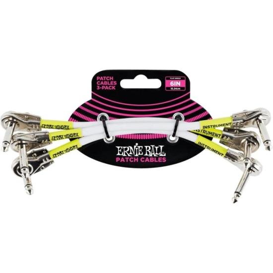 Cabo Para Pedal 15cm Branco P06052 Ernie Ball Com 3 por 189,99 à vista no boleto/pix ou parcele em até 7x sem juros. Compre na loja Mundomax!