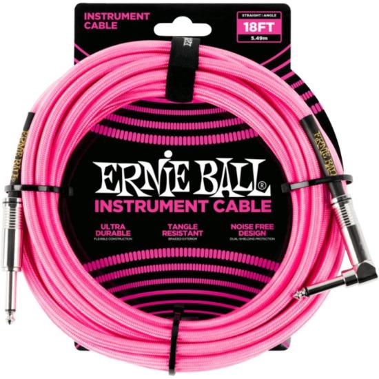 Cabo Para Instrumento 5m Rosa P06083 Ernie Ball por 289,99 à vista no boleto/pix ou parcele em até 10x sem juros. Compre na loja Mundomax!