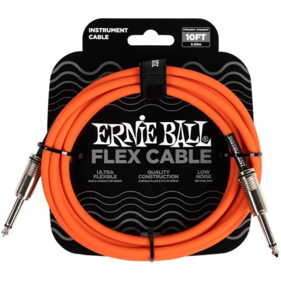 Cabo Para Instrumento 3m Laranja P060416 Ernie Ball por 154,99 à vista no boleto/pix ou parcele em até 6x sem juros. Compre na loja Mundomax!