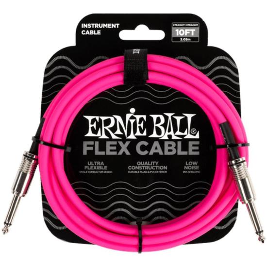 Cabo Para Instrumento 3m Rosa P06413 Ernie Ball por 154,99 à vista no boleto/pix ou parcele em até 6x sem juros. Compre na loja Mundomax!