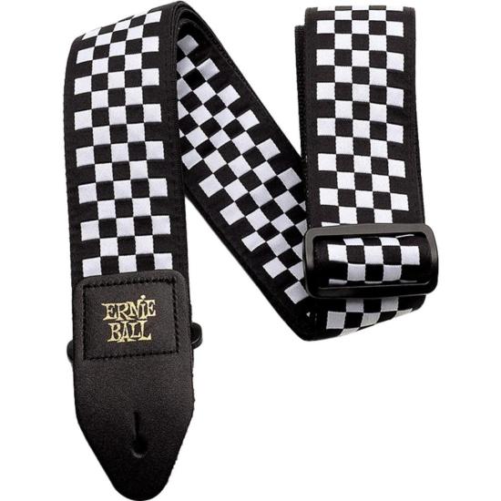 Correia Jacquard Xadrez Ernie Ball por 202,99 à vista no boleto/pix ou parcele em até 8x sem juros. Compre na loja Mundomax!