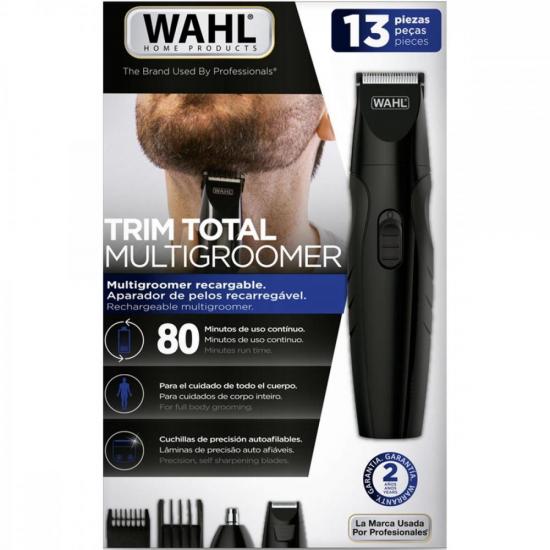 Aparador Pelos Wahl Multigroomer Trim por 149,99 à vista no boleto/pix ou parcele em até 5x sem juros. Compre na loja Mundomax!