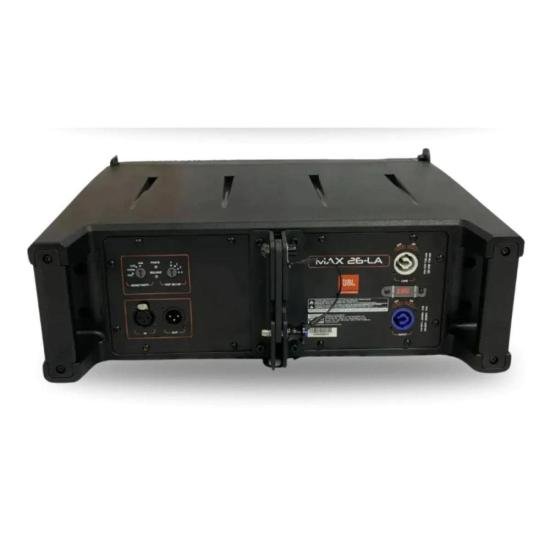 Caixa Line Array Horizontal JBL MAX26-LA 6\" Preta por 4.999,00 à vista no boleto/pix ou parcele em até 12x sem juros. Compre na loja Mundomax!