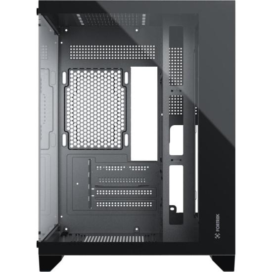 Gabinete Gamer Fortrek Clarity Preto Lateral Vidro por 253,00 à vista no boleto/pix ou parcele em até 10x sem juros. Compre na loja Mundomax!