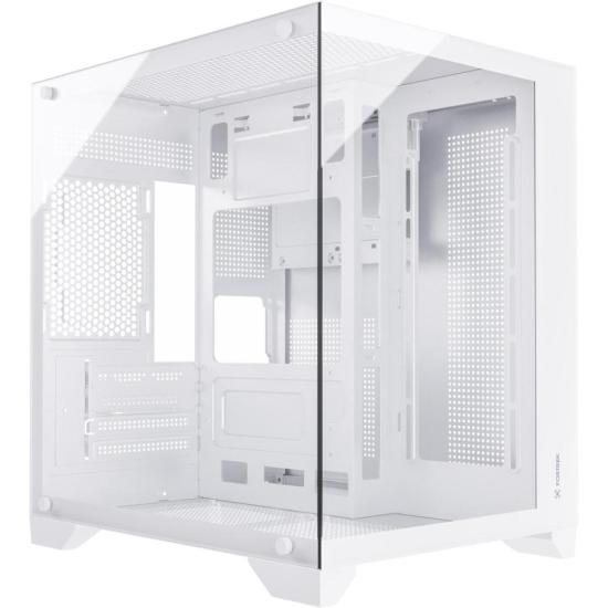 Gabinete Gamer Fortrek Clarity Branco Lateral Vidro por 256,88 à vista no boleto/pix ou parcele em até 10x sem juros. Compre na loja Fortrek!