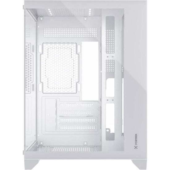 Gabinete Gamer Fortrek Clarity Branco Lateral Vidro por 256,88 à vista no boleto/pix ou parcele em até 10x sem juros. Compre na loja Fortrek!