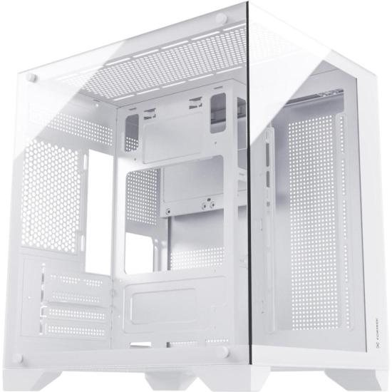 Gabinete Gamer Fortrek Clarity Branco Lateral Vidro por 256,88 à vista no boleto/pix ou parcele em até 10x sem juros. Compre na loja Fortrek!