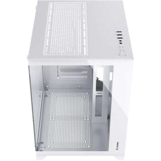 Gabinete Gamer Fortrek Clarity Branco Lateral Vidro por 256,88 à vista no boleto/pix ou parcele em até 10x sem juros. Compre na loja Fortrek!