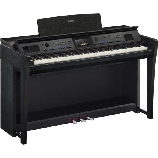 Piano Yamaha Clavinova CVP-905 Digital Preto por 0,00 à vista no boleto/pix ou parcele em até 1x sem juros. Compre na loja Mundomax!