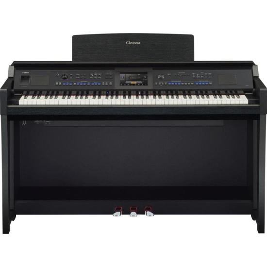Piano Yamaha Clavinova CVP-905 Digital Preto por 0,00 à vista no boleto/pix ou parcele em até 1x sem juros. Compre na loja Mundomax!