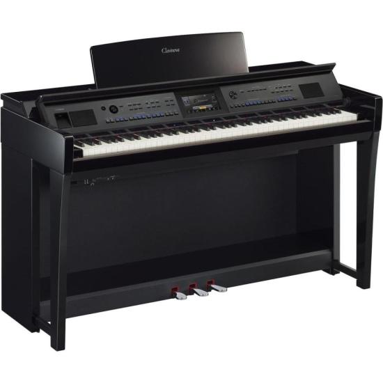 Piano Yamaha Clavinova CVP-905 Digital Preto Polido por 0,00 à vista no boleto/pix ou parcele em até 1x sem juros. Compre na loja Mundomax!