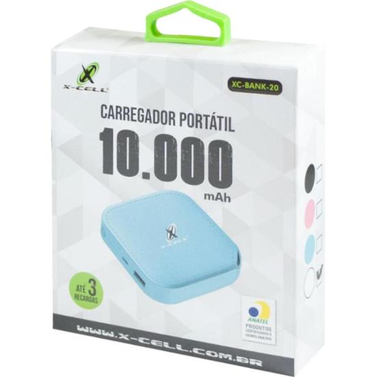 Carregador Power Bank 10000 XC-BANK-20 Flex por 79,99 à vista no boleto/pix ou parcele em até 3x sem juros. Compre na loja Mundomax!