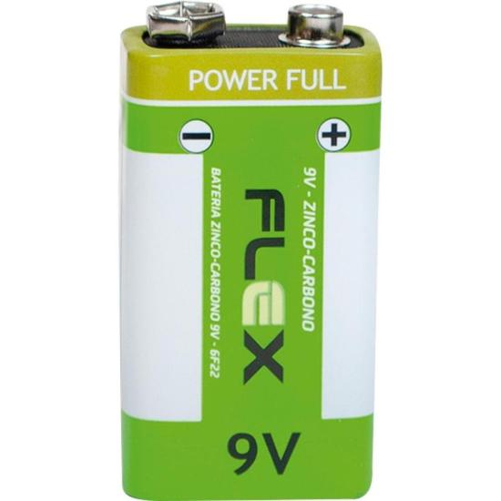 Bateria Zinco 9V FX-9Z1A (C/10 Bateria) Flex por 39,00 à vista no boleto/pix ou parcele em até 1x sem juros. Compre na loja Mundomax!