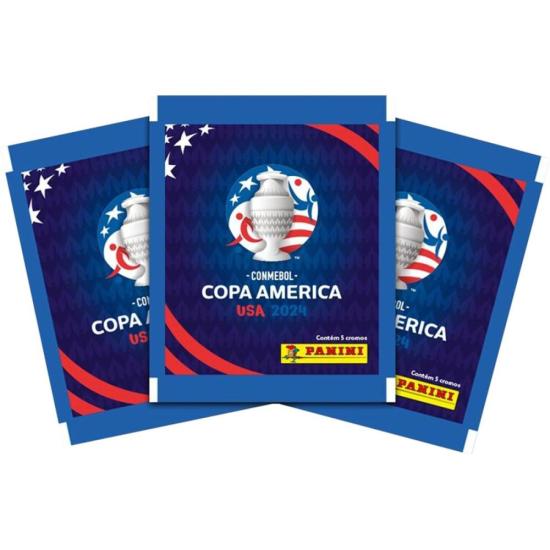 Figurinhas Copa América 2024 - Caixa C/100 Envelopes Panini